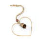 Air Element Heart Bell Wind Chime - Fair Trade Garden