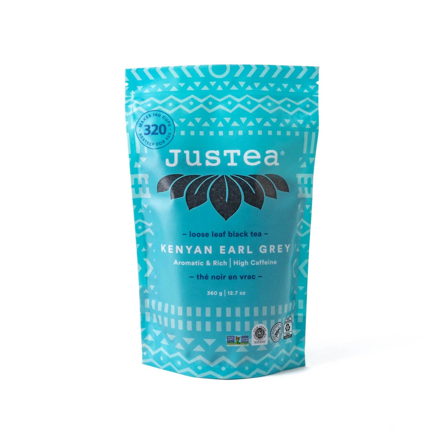 Kenyan Earl Grey -BULK Black Tea in a Large Resealable Pouch