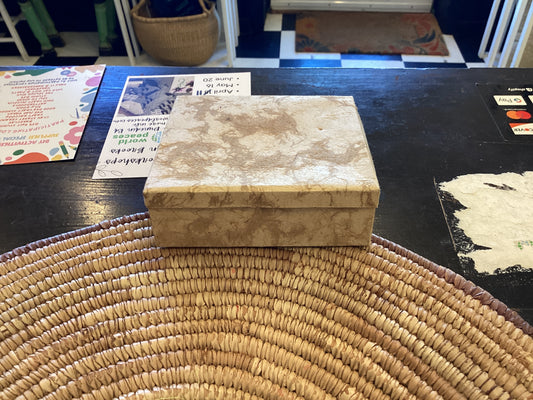 Mayan paper gift box