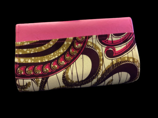 Ghana Wax Print Clutch