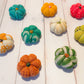 Mini Saree Pumpkin Bag
