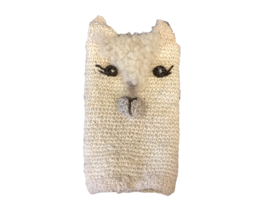 Llama Wine Bottle Koozie