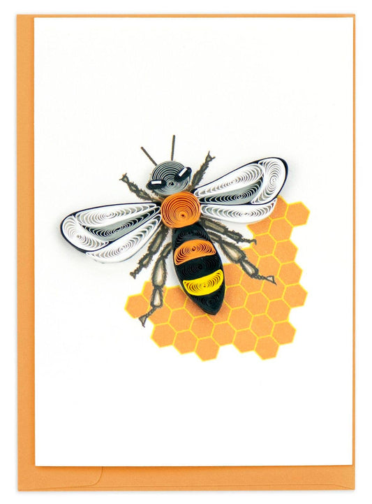 Honey Bee Gift Enclosure Mini Card