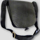 Handcrafted Recycled Rubber Crossbody Bag w Removable Strap
