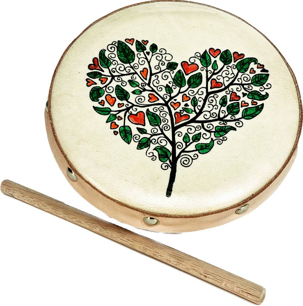 NEW! Tree of Hearts Frame Drum Jr. Instrument
