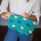 Kantha Cosmetic Bag | Large