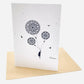 Growing Paper greeting card - Mandala Balloons: Paper Band