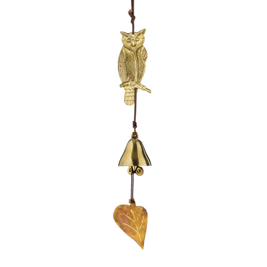 Great Horned Owl Door Chime