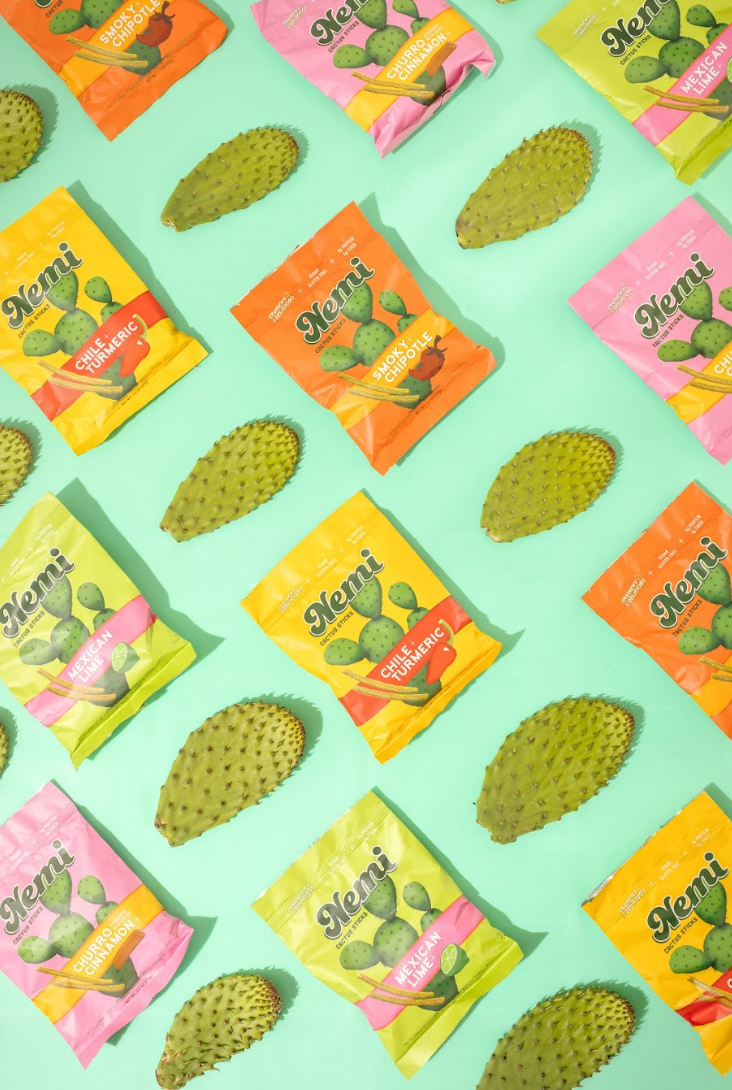 Fiesta Starter Bundle - Crunchy Nopales Cactus Nemi Snacks: English