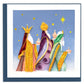 Quilled Three Wise Men Greeting Card