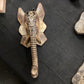 Hand Carved African Elephant Mask, Made in Ghana