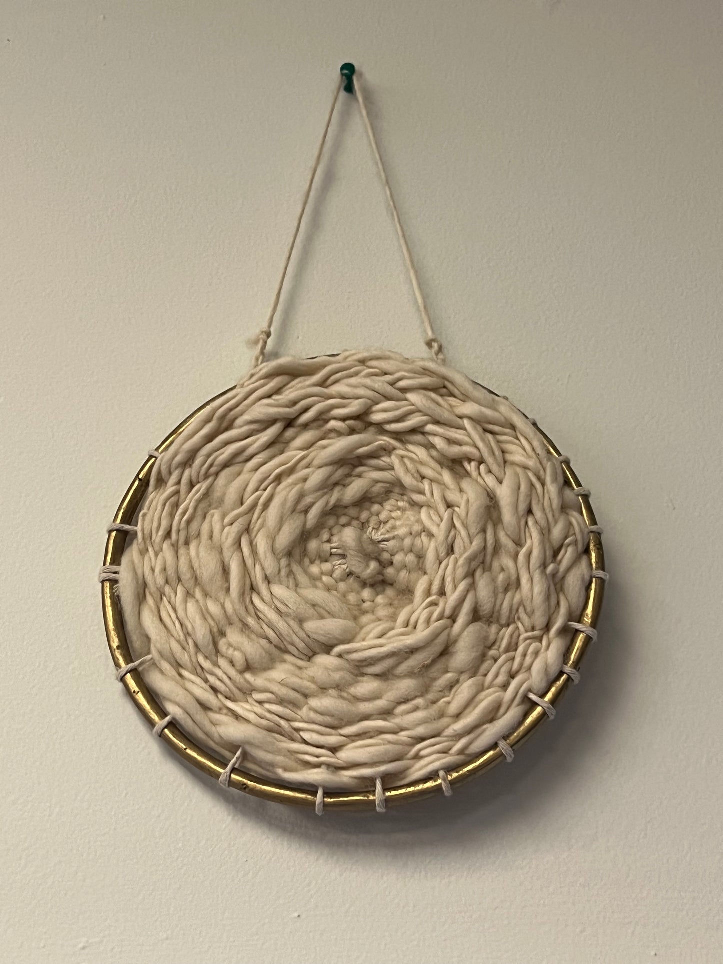 Brass Merino Weaving