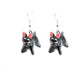 Cat Ceramic Earrings