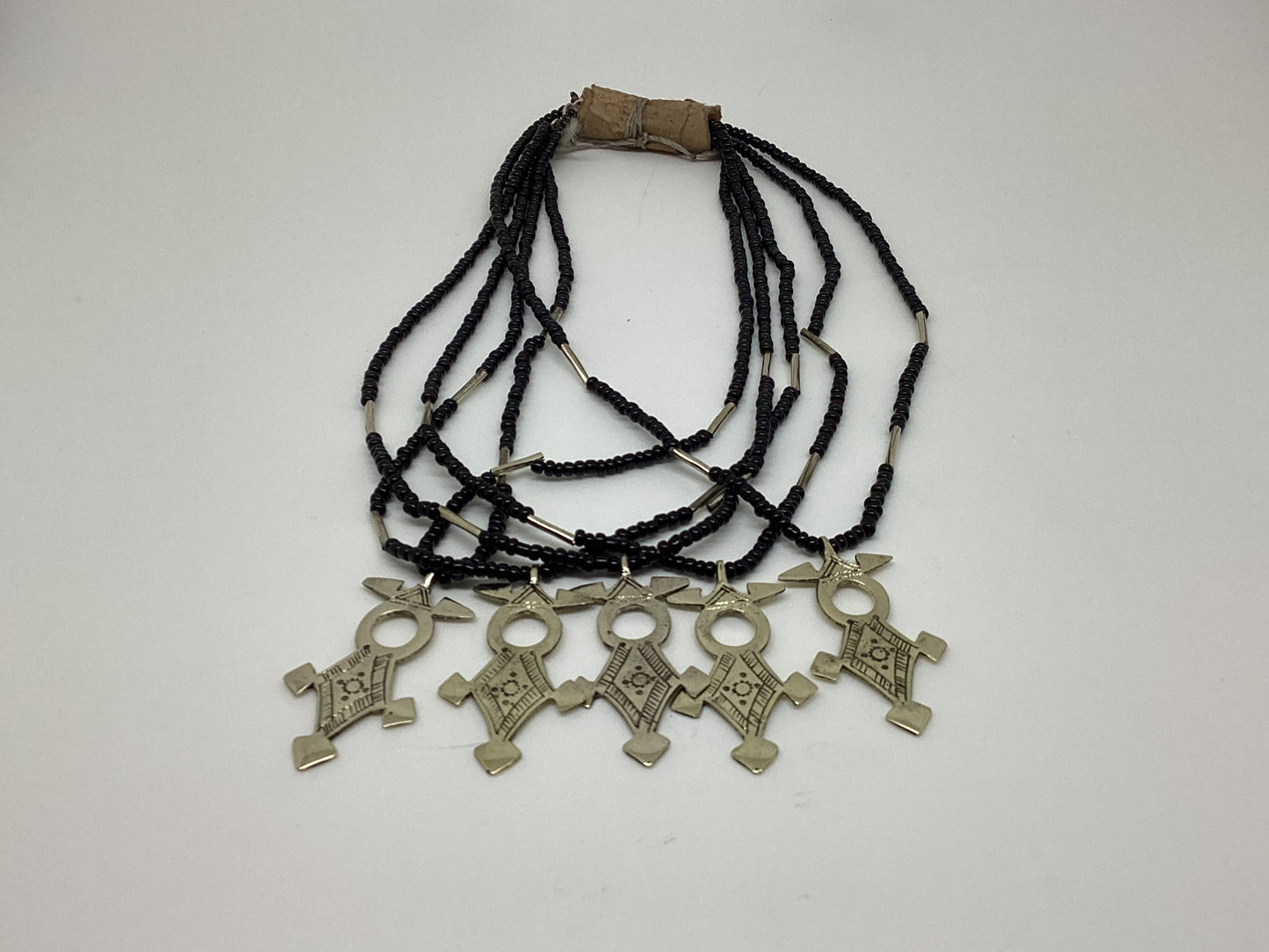 Collar cruz pequeña tuareg