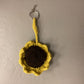 Crochet Sunflower keychain