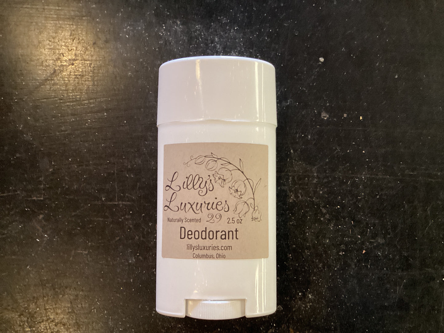 Lilly’s luxuries 2.5 ounce deodorant