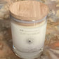 100% Natural Soy Wax Candle scented with organic essential oils