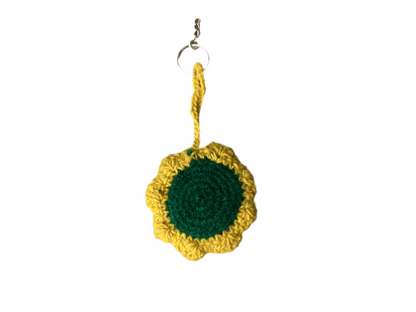 Crochet Sunflower Hanging