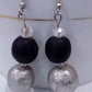 Handmade recycled bead earrings