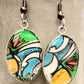 Upcycled Alumnium Can Earrings…Bright Multi