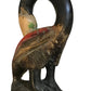 Escultura de madera de pájaro Sankofa hecha a mano (Ghana)