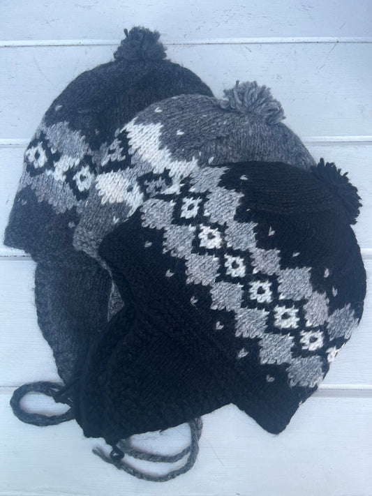 Gorro de Alpaca con Orejeras