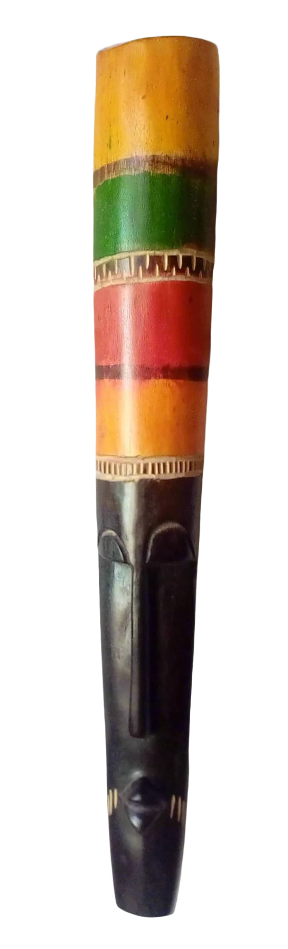 Asante Lady Ghana Wood Mask