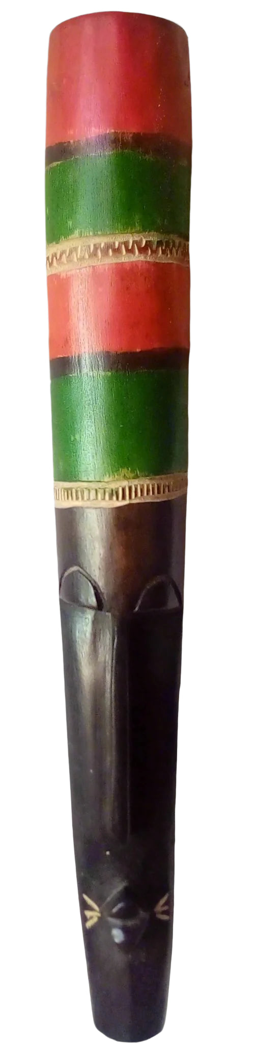 Asante Lady Ghana Wood Mask