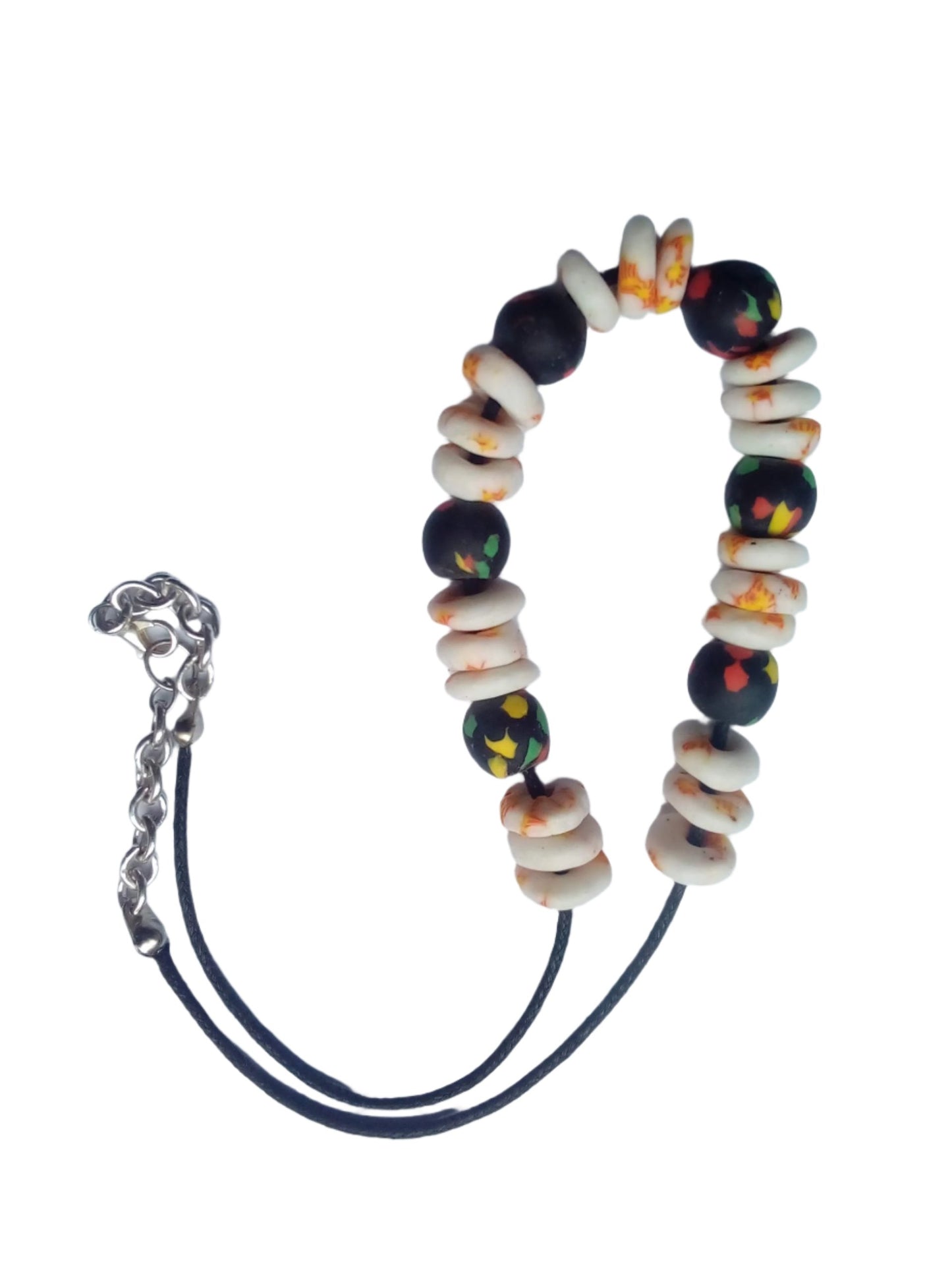 Collar de cuentas Krobo