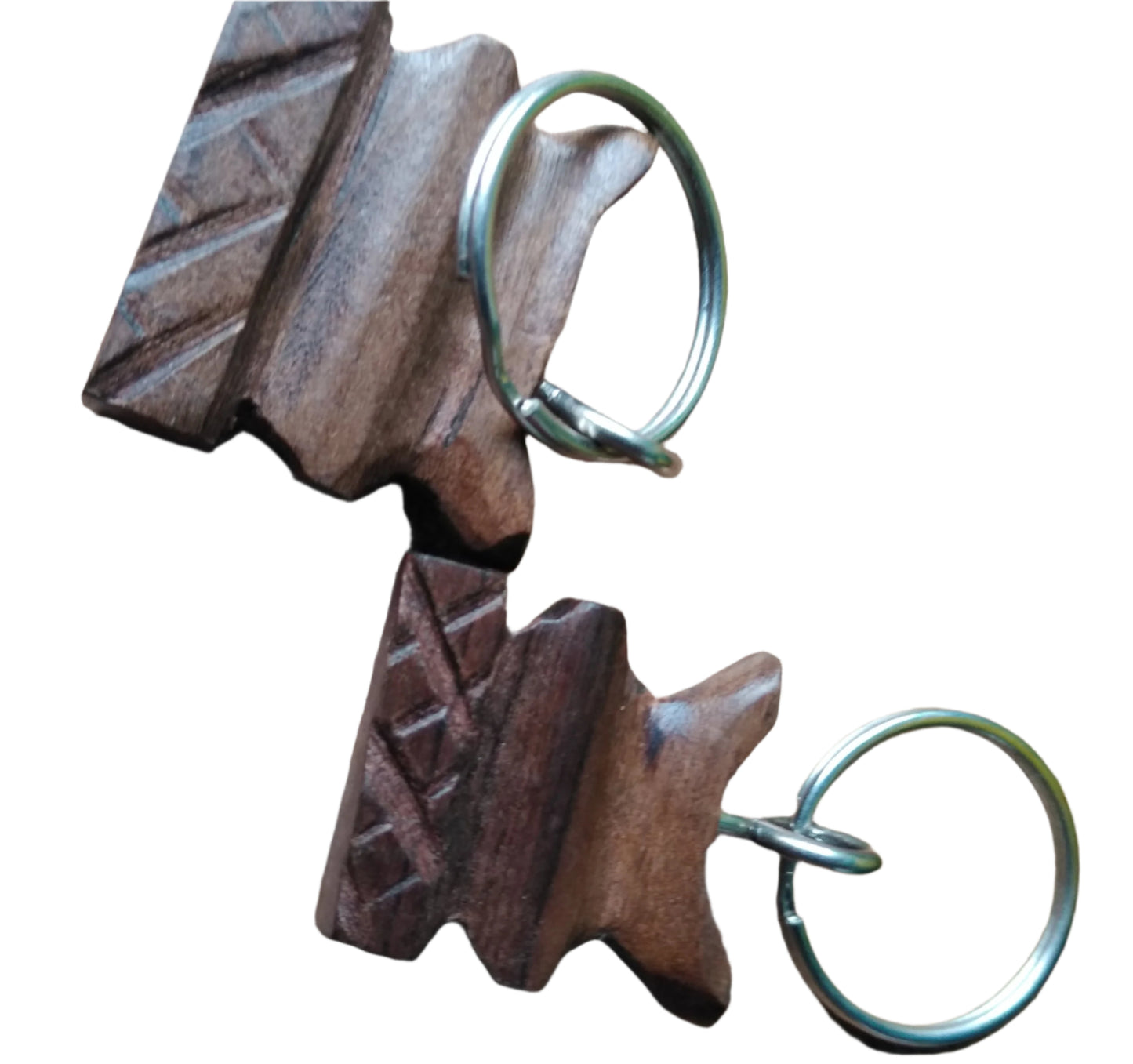 Asesegoa Stool Wooden Keychain
