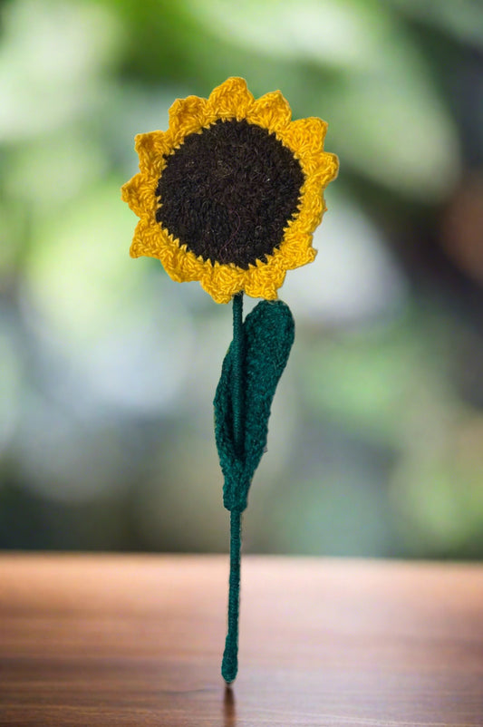 Crochet Handmade Sunflower