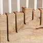 Modern Mango Wood Menorah *