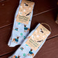 Socks that Save Dogs (Blue Dogs): Medium