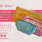 Kantha Cosmetic Bag | Large