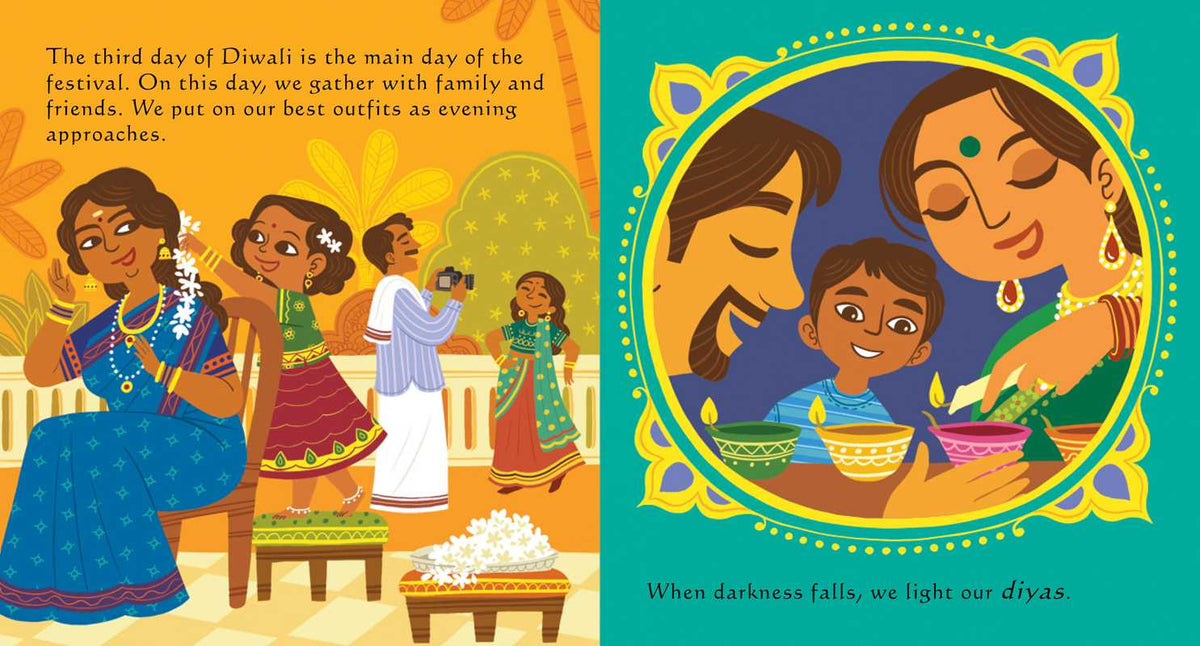 Diwali by Hannah Eliot: Board Books; 24 pages / English