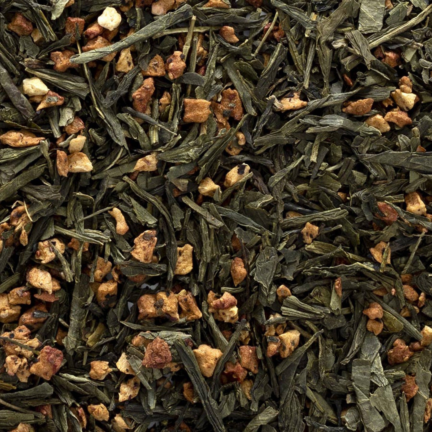 Strawberry Green Tea, Organic, Non ETO, Non Irradiated, 1lb