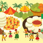Feasts and Festivals Around the World: From Lunar New Year to Christmas by Alice B. McGinty: Hardcover; 40 pages / English