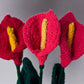 Handmade Fair Trade Wool Calla Lily – Eco-Friendly, Crocheted, Unique Floral Decoration