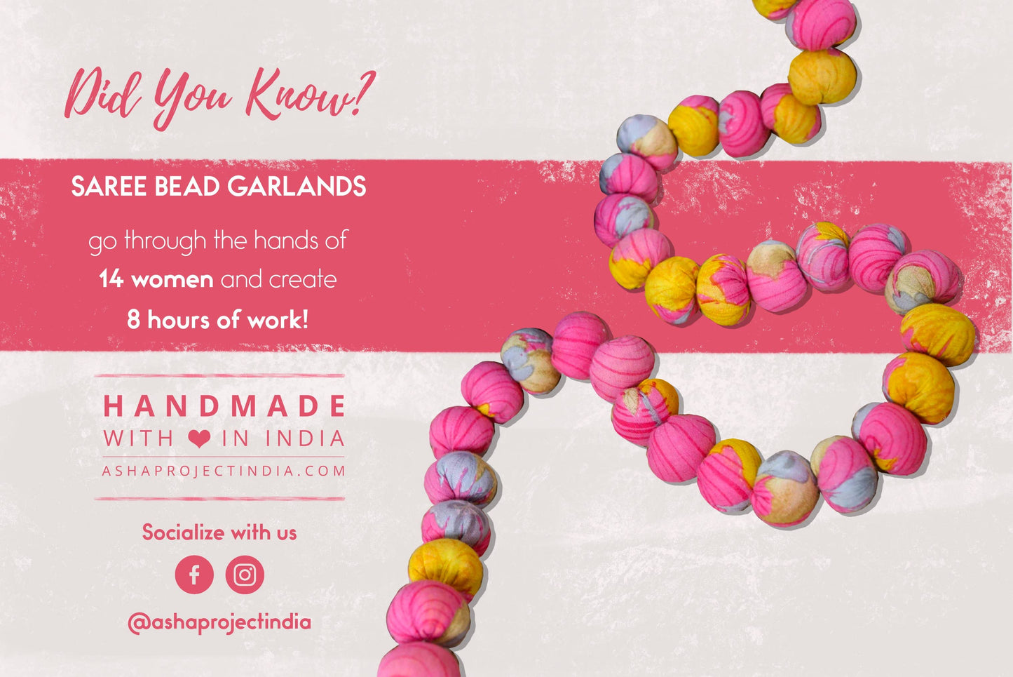 Saree Bead Garland