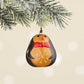 Gentleman Penguin Gourd Christmas Ornament