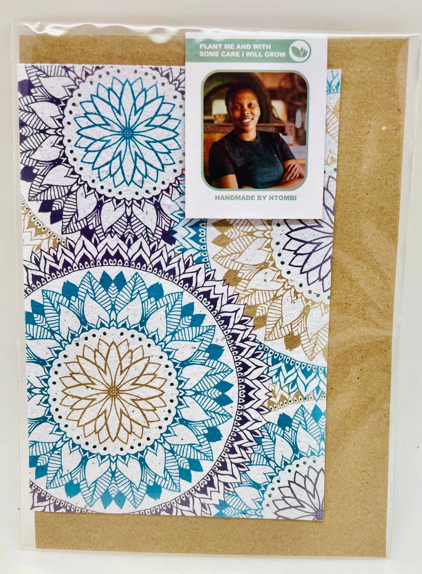 Growing Paper greeting card - More Patterns: Paper Band