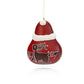 Jolly Santa Gourd Christmas Ornament