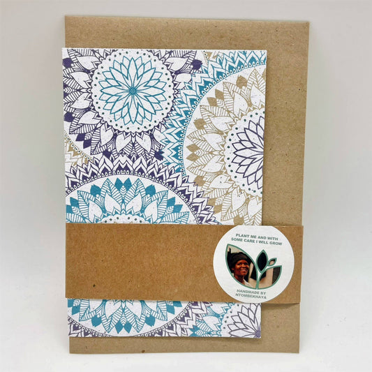 Growing Paper greeting card - More Patterns: Paper Band
