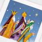 Quilled Three Wise Men Greeting Card