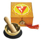 2" Solar Plexus Chakra Mini Meditation Bowl Box