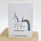 Growing Paper greeting card - Strange and Wonderful: Paper Band