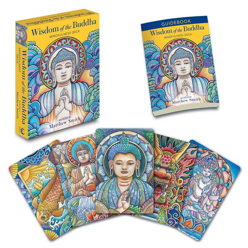 Wisdom of the Buddha Mindfulness Deck by Matthew Smith: Flashcards; 120 pages / English