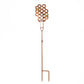 Beehive Rain Gauge Garden Stake