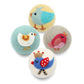 Birds: Eco Wool Dryer Balls Fair Trade: Red Bird