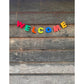 Felt WELCOME Garland